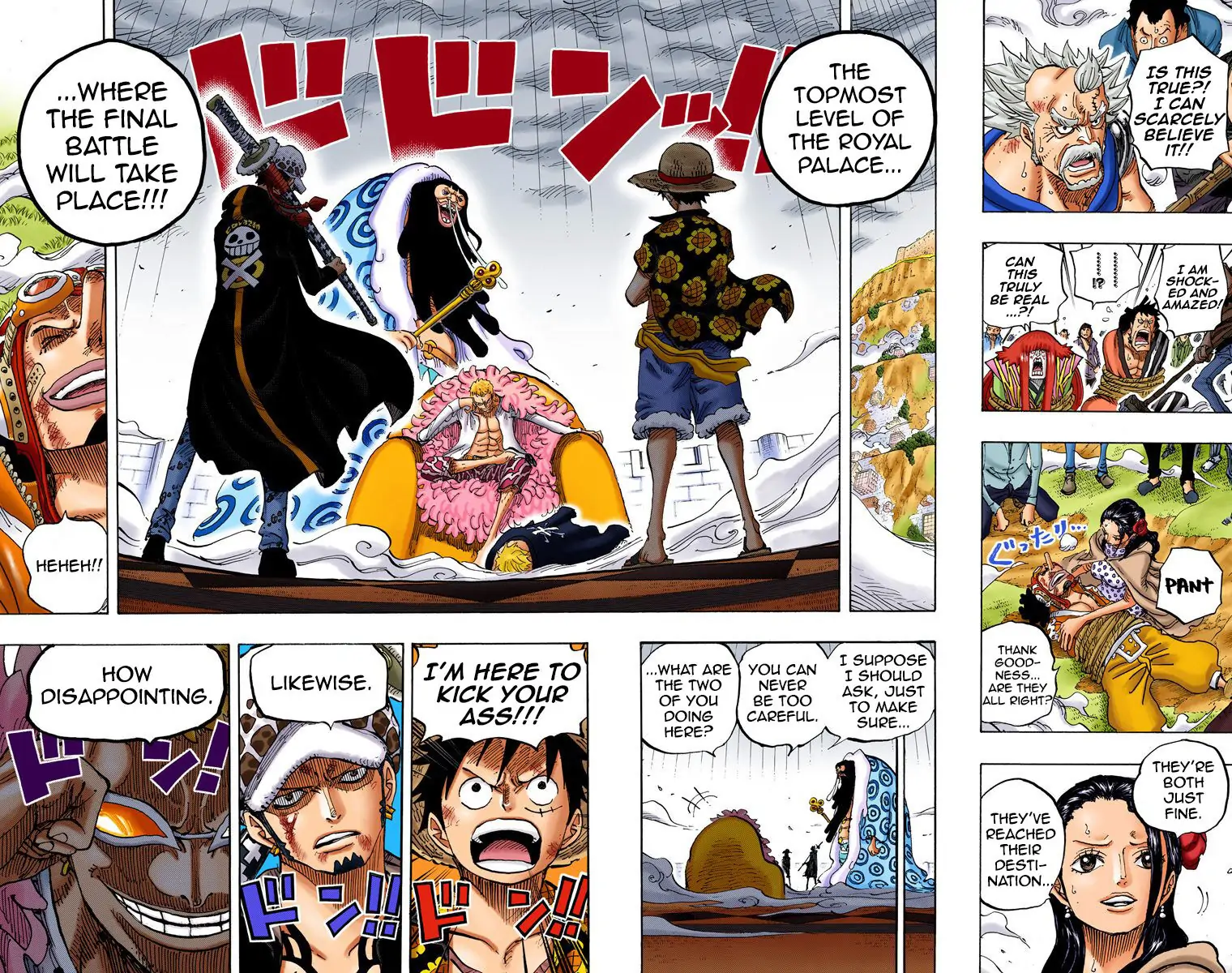 One Piece Digital Colored Chapter 758 image 17